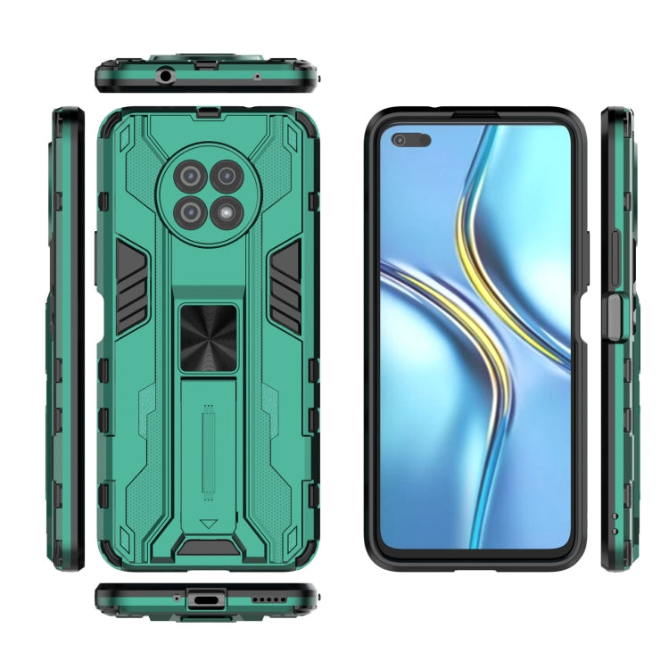 For Honor X20 5G Supersonic PC + TPU Shock-proof Protective Case with Holder