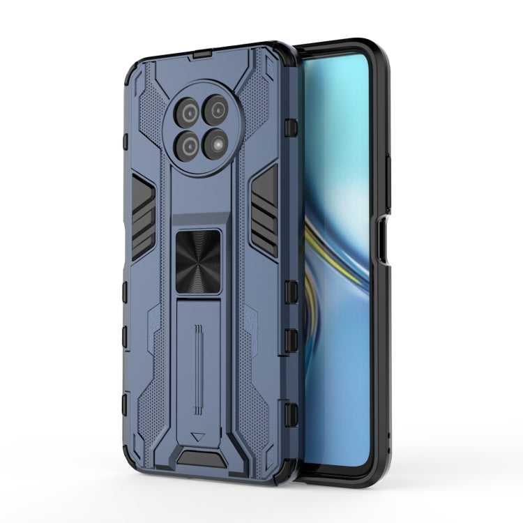 For Honor X20 5G Supersonic PC + TPU Shock-proof Protective Case with Holder