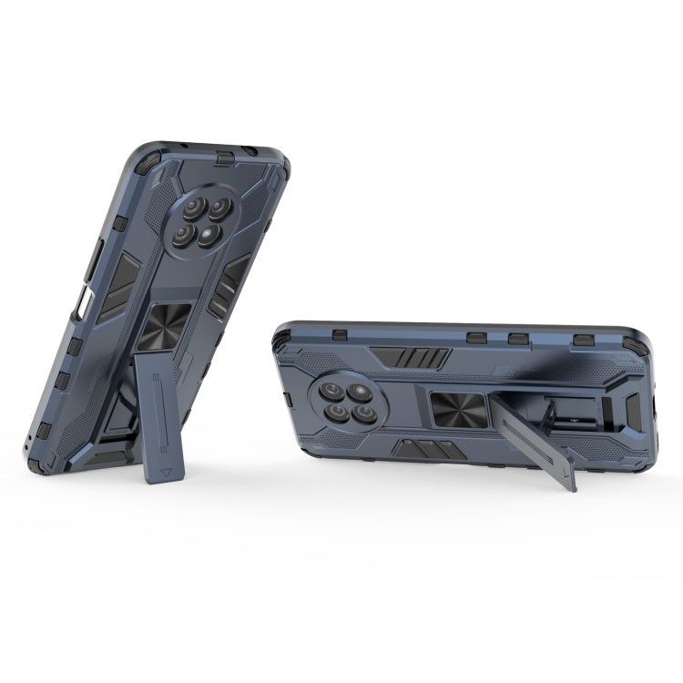 For Honor X20 5G Supersonic PC + TPU Shock-proof Protective Case with Holder
