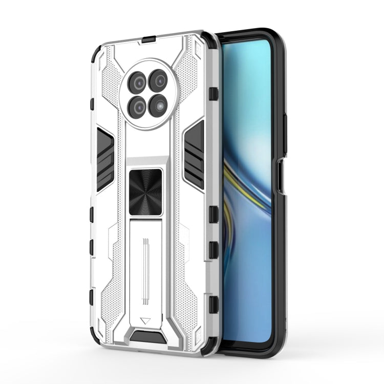 For Honor X20 5G Supersonic PC + TPU Shock-proof Protective Case with Holder