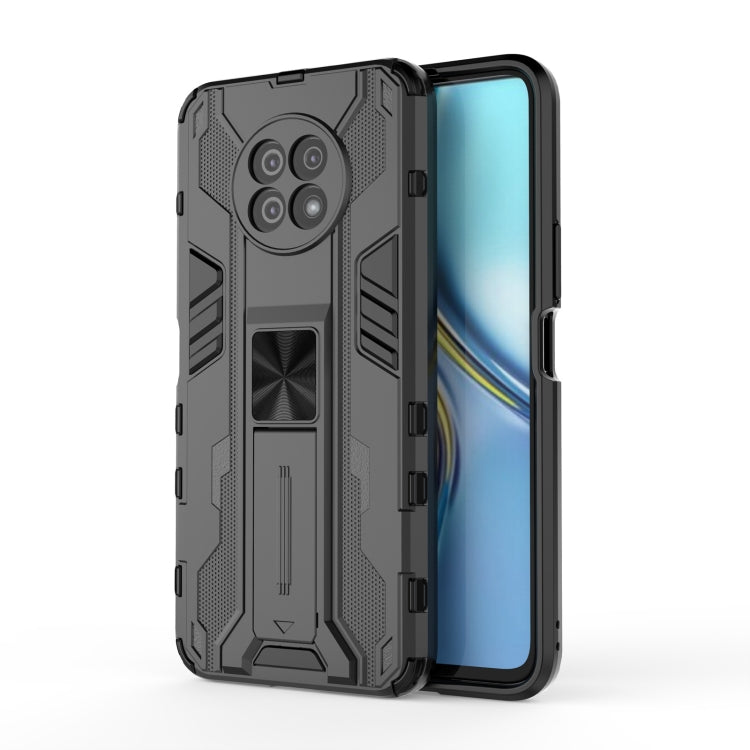 For Honor X20 5G Supersonic PC + TPU Shock-proof Protective Case with Holder