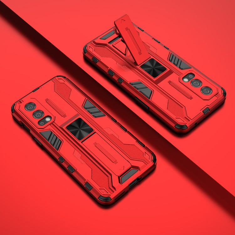 For OnePlus Nord 2 5G Supersonic PC + TPU Shock-proof Protective Case with Holder