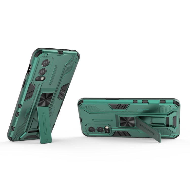For OnePlus Nord 2 5G Supersonic PC + TPU Shock-proof Protective Case with Holder