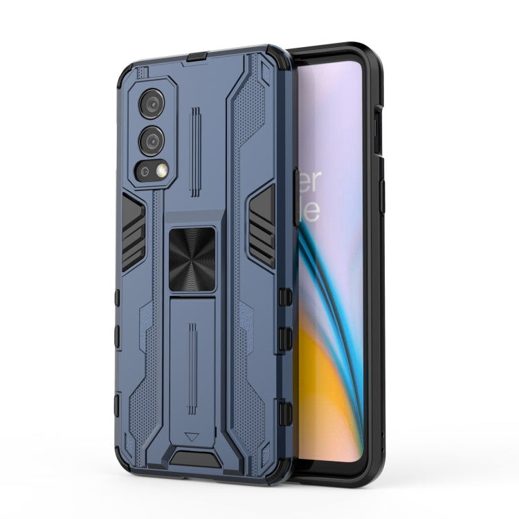 For OnePlus Nord 2 5G Supersonic PC + TPU Shock-proof Protective Case with Holder