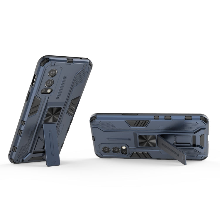 For OnePlus Nord 2 5G Supersonic PC + TPU Shock-proof Protective Case with Holder