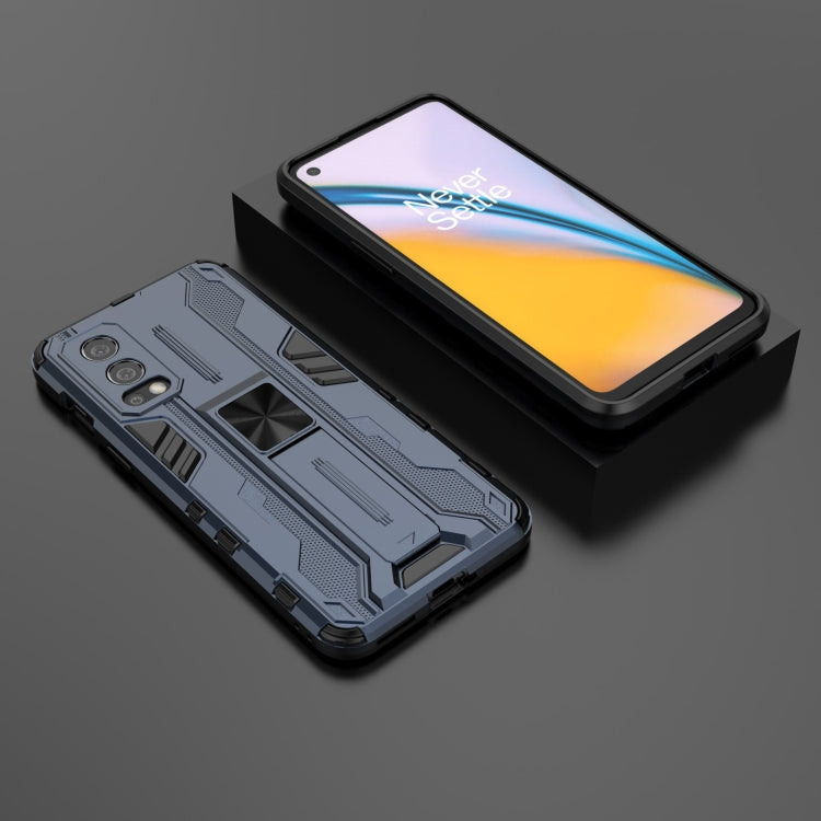 For OnePlus Nord 2 5G Supersonic PC + TPU Shock-proof Protective Case with Holder