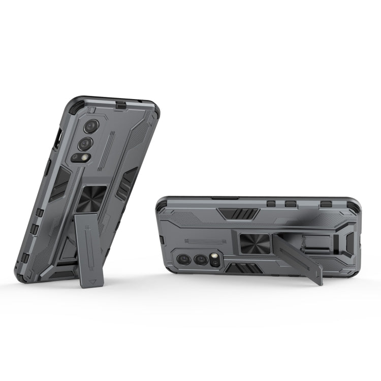 For OnePlus Nord 2 5G Supersonic PC + TPU Shock-proof Protective Case with Holder