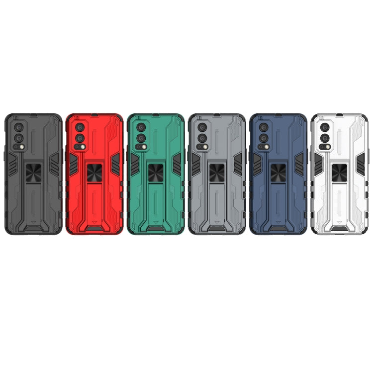 For OnePlus Nord 2 5G Supersonic PC + TPU Shock-proof Protective Case with Holder