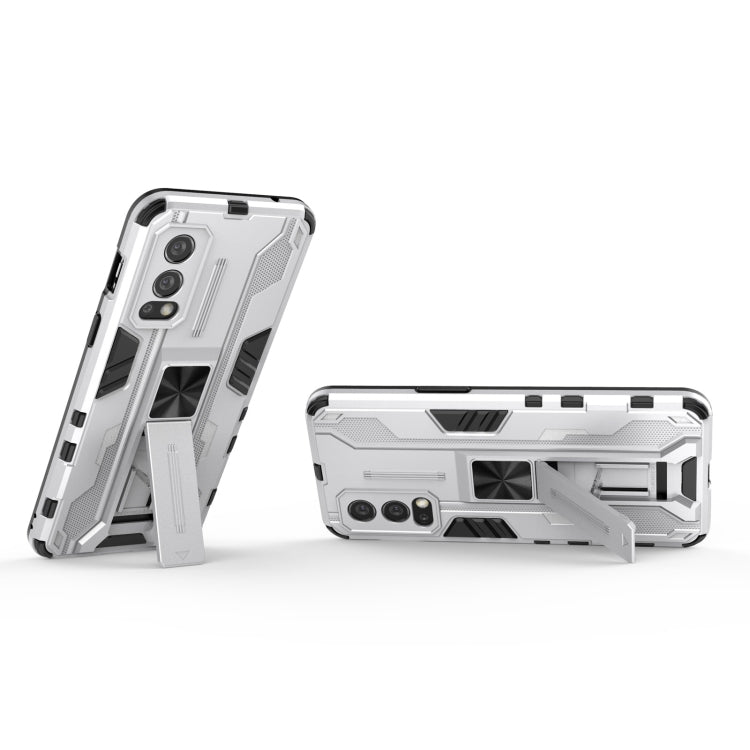For OnePlus Nord 2 5G Supersonic PC + TPU Shock-proof Protective Case with Holder