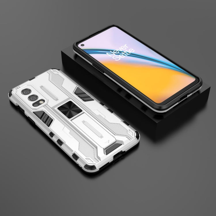 For OnePlus Nord 2 5G Supersonic PC + TPU Shock-proof Protective Case with Holder
