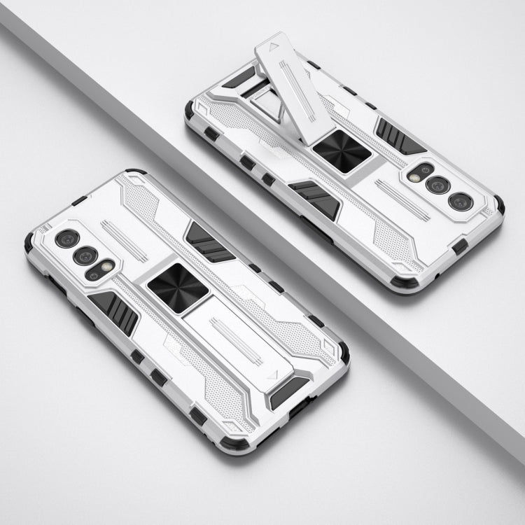 For OnePlus Nord 2 5G Supersonic PC + TPU Shock-proof Protective Case with Holder