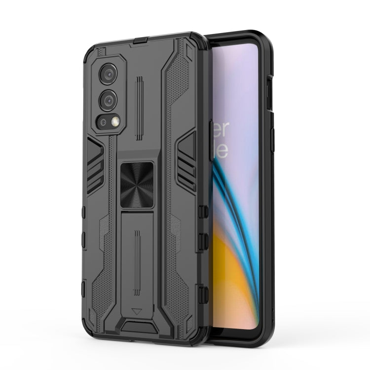 For OnePlus Nord 2 5G Supersonic PC + TPU Shock-proof Protective Case with Holder
