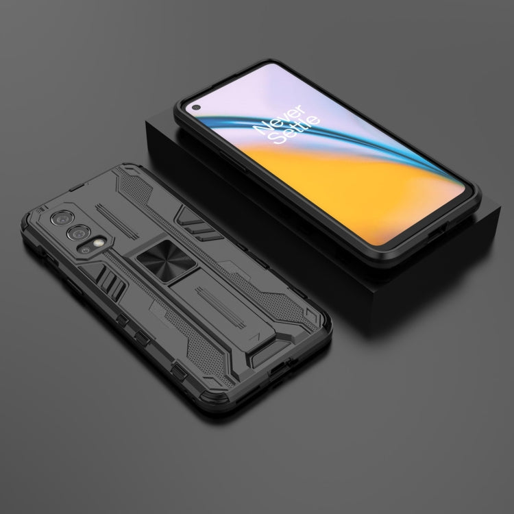 For OnePlus Nord 2 5G Supersonic PC + TPU Shock-proof Protective Case with Holder