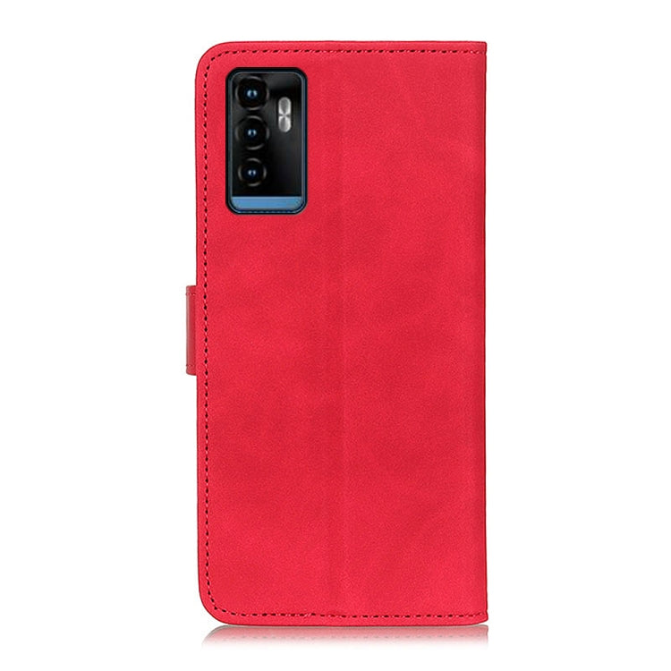 For ZTE Blade A71 KHAZNEH Retro Texture PU + TPU Horizontal Flip Leather Case with Holder & Card Slots & Wallet