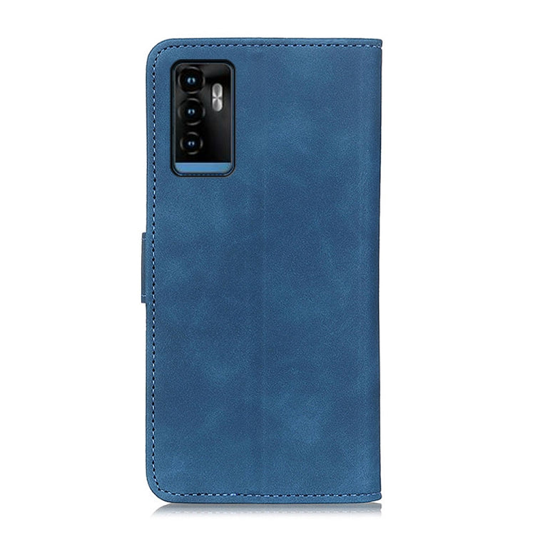 For ZTE Blade A71 KHAZNEH Retro Texture PU + TPU Horizontal Flip Leather Case with Holder & Card Slots & Wallet
