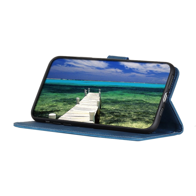 For ZTE Blade A71 KHAZNEH Retro Texture PU + TPU Horizontal Flip Leather Case with Holder & Card Slots & Wallet