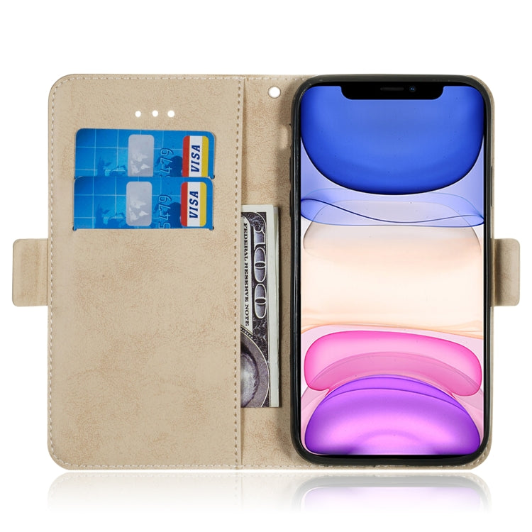 For iPhone 11 Retro Horizontal Flip Leather Case with Card Slot & Holder