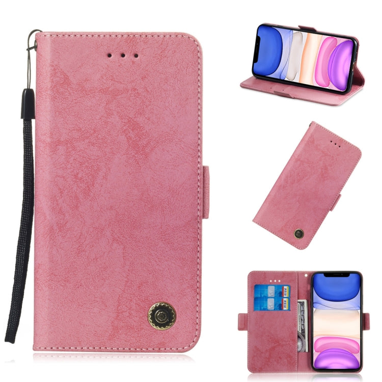 For iPhone 11 Retro Horizontal Flip Leather Case with Card Slot & Holder