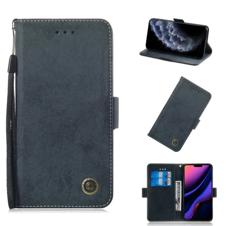 For iPhone 11 Pro Retro Horizontal Flip Leather Case with Card Slot & Holder