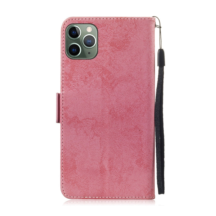 For iPhone 11 Pro Retro Horizontal Flip Leather Case with Card Slot & Holder