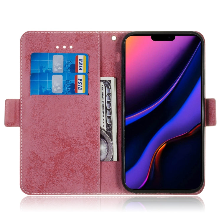 For iPhone 11 Pro Max Retro Horizontal Flip Leather Case with Card Slot & Holder