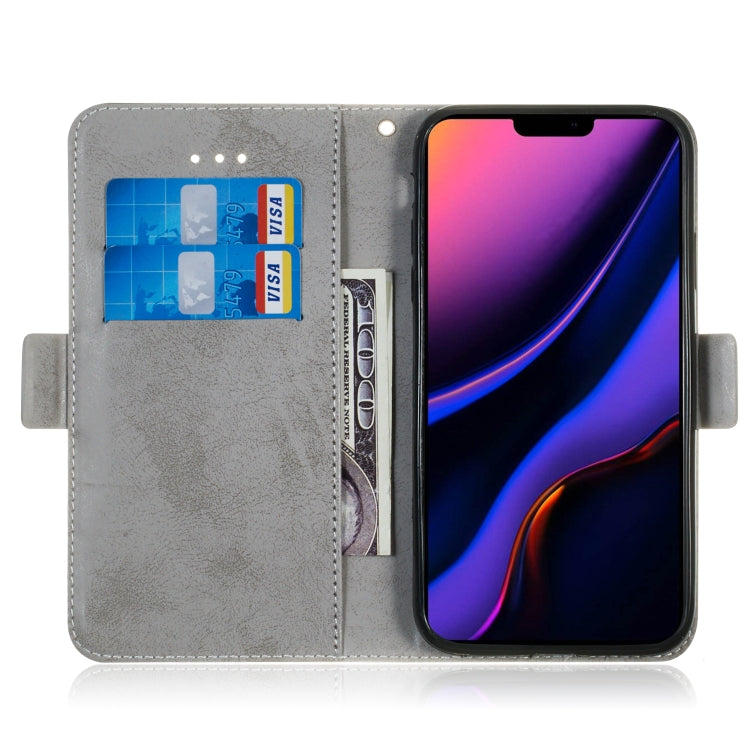 For iPhone 11 Pro Max Retro Horizontal Flip Leather Case with Card Slot & Holder
