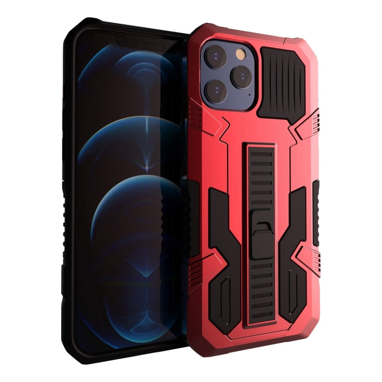 For iPhone 13 Vanguard Warrior All Inclusive Double-color Shockproof TPU + PC Protective Case with Holder