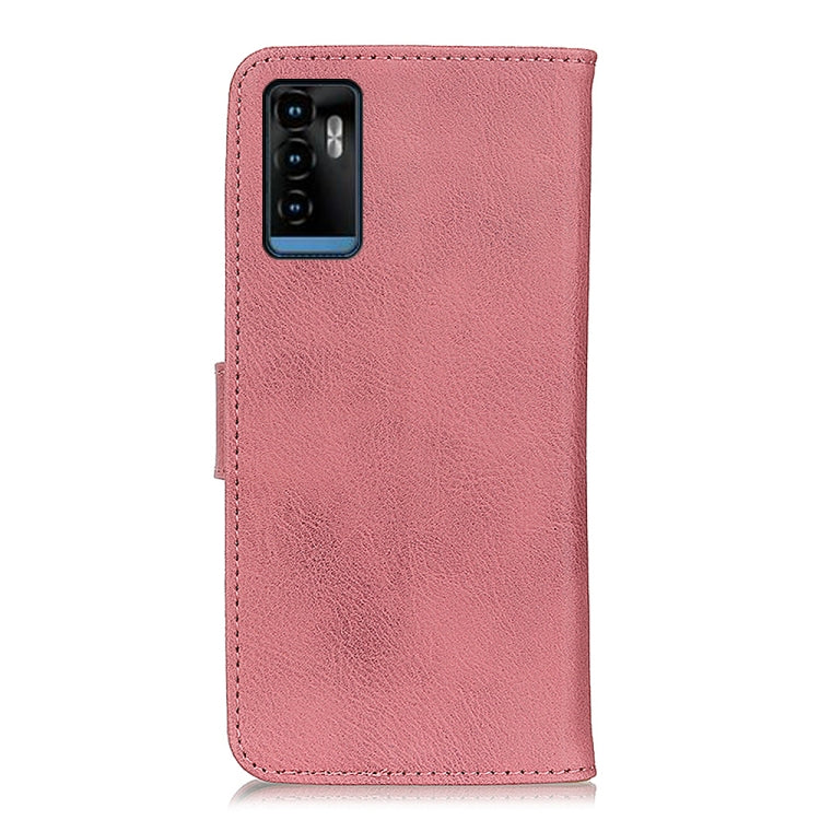 For ZTE Blade A71 KHAZNEH Cowhide Texture Horizontal Flip Leather Case with Holder & Card Slots & Wallet