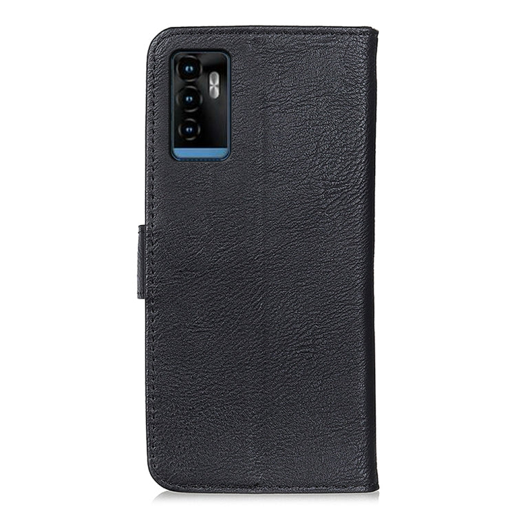 For ZTE Blade A71 KHAZNEH Cowhide Texture Horizontal Flip Leather Case with Holder & Card Slots & Wallet