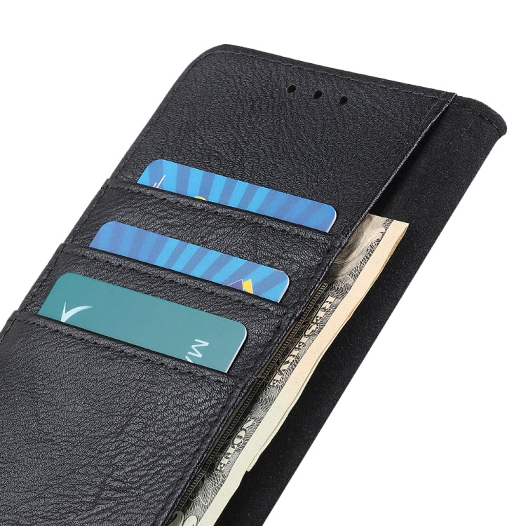 For ZTE Blade A71 KHAZNEH Cowhide Texture Horizontal Flip Leather Case with Holder & Card Slots & Wallet