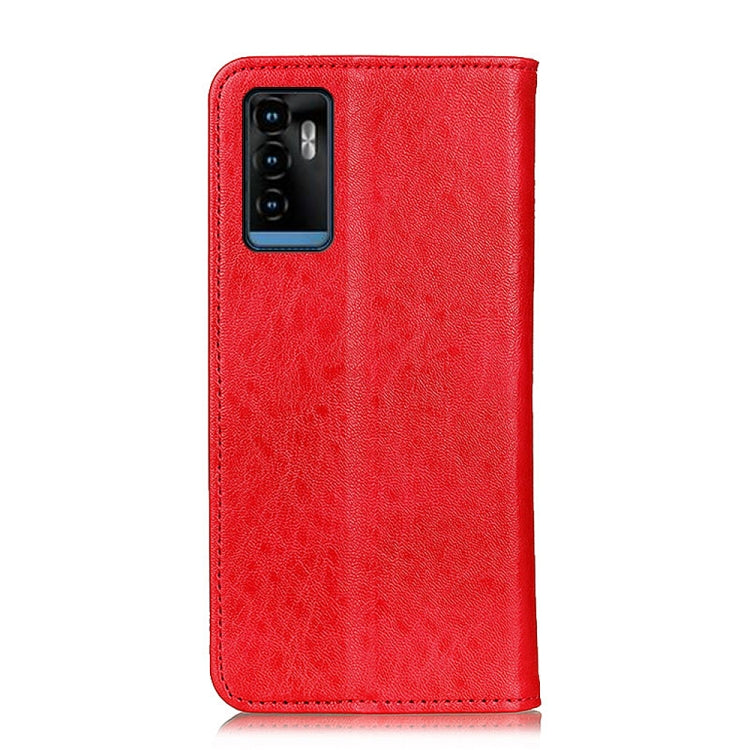 For ZTE Blade A71 Magnetic Crazy Horse Texture Horizontal Flip Leather Case with Holder & Card Slots & Wallet