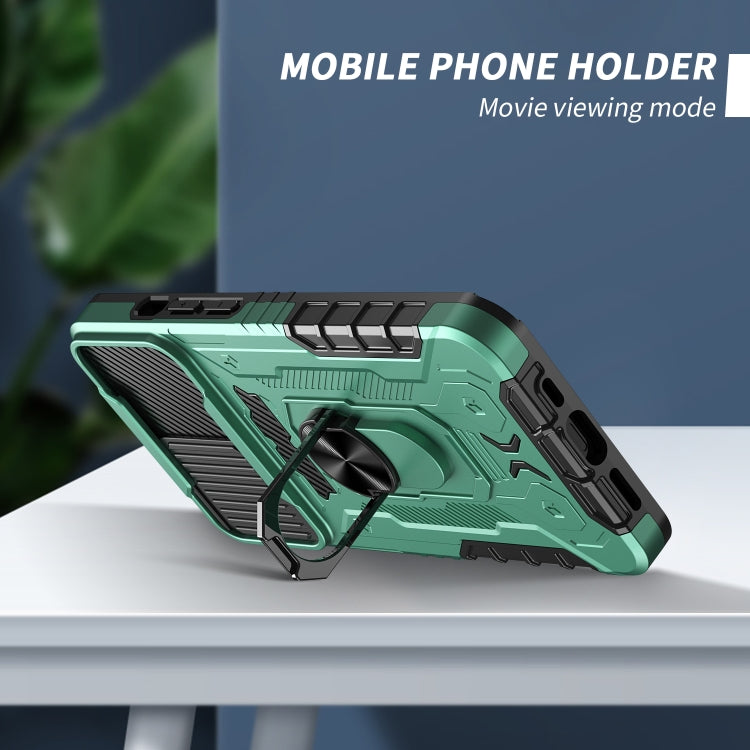 For iPhone 13 mini All-inclusive PC TPU Tempered Glass Film Integral Shockproof Case