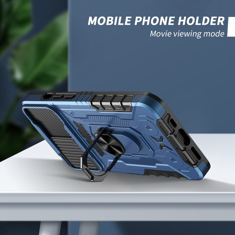 For iPhone 13 All-inclusive PC TPU Tempered Glass Film Integral Shockproof Case