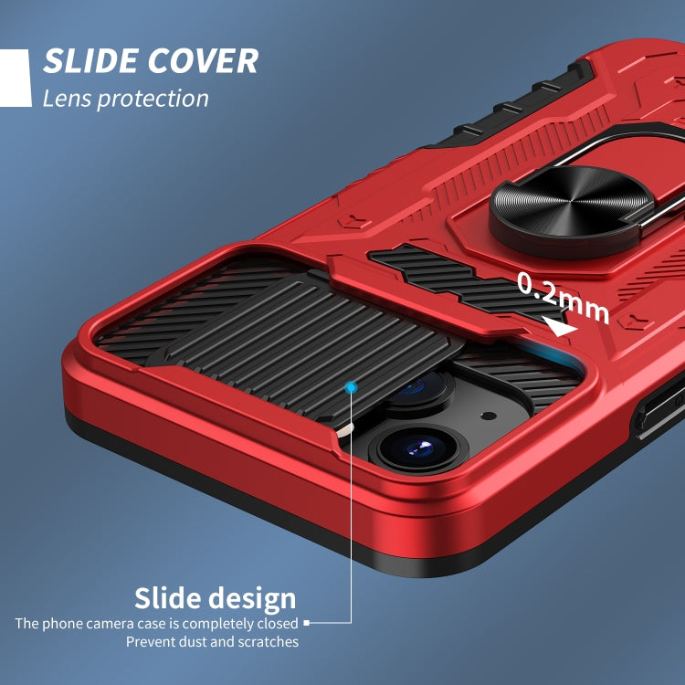 For iPhone 13 All-inclusive PC TPU Tempered Glass Film Integral Shockproof Case