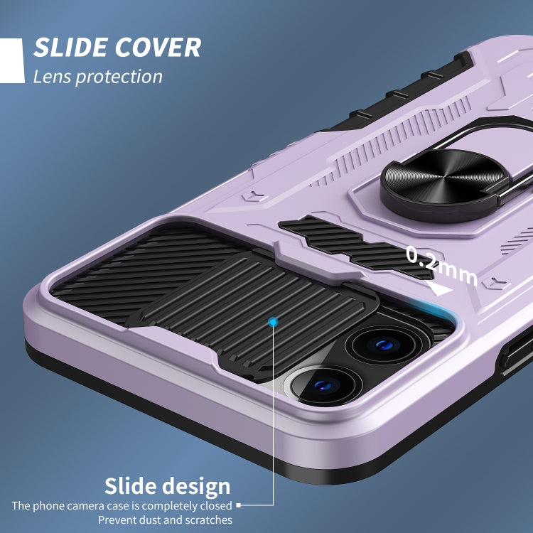 For iPhone 13 Pro All-inclusive PC TPU Tempered Glass Film Integral Shockproof Case