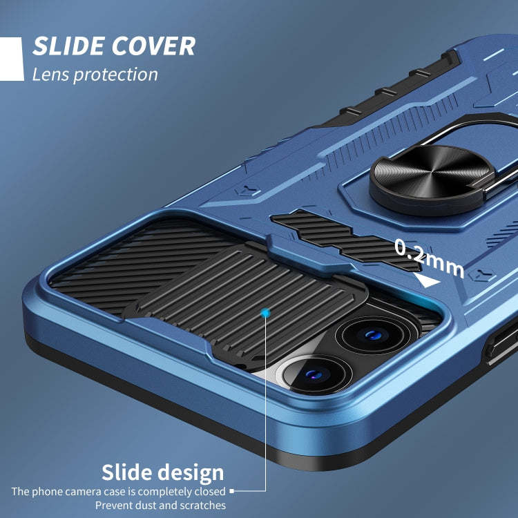 For iPhone 13 Pro All-inclusive PC TPU Tempered Glass Film Integral Shockproof Case