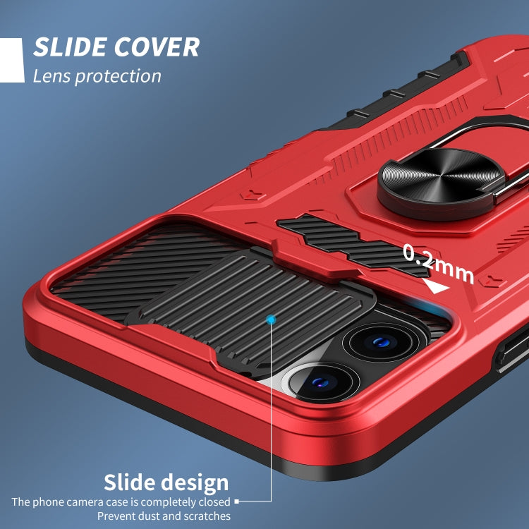 For iPhone 13 Pro All-inclusive PC TPU Tempered Glass Film Integral Shockproof Case