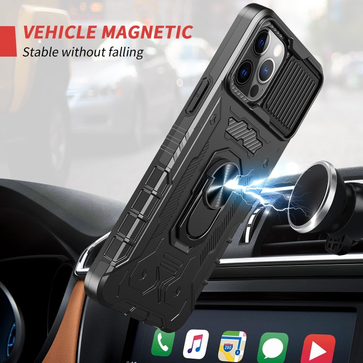 For iPhone 13 Pro Max All-inclusive PC TPU Tempered Glass Film Integral Shockproof Case