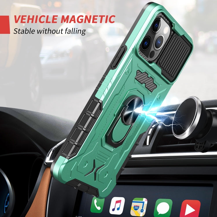 For iPhone 13 Pro Max All-inclusive PC TPU Tempered Glass Film Integral Shockproof Case