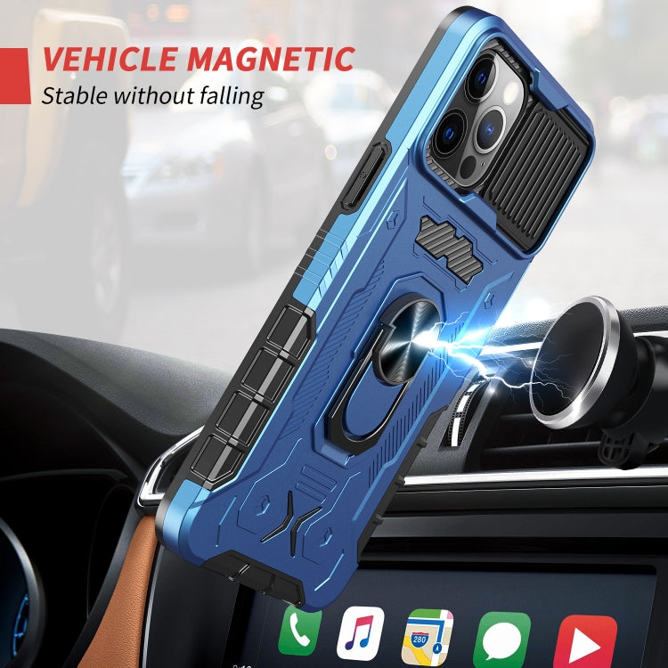 For iPhone 13 Pro Max All-inclusive PC TPU Tempered Glass Film Integral Shockproof Case