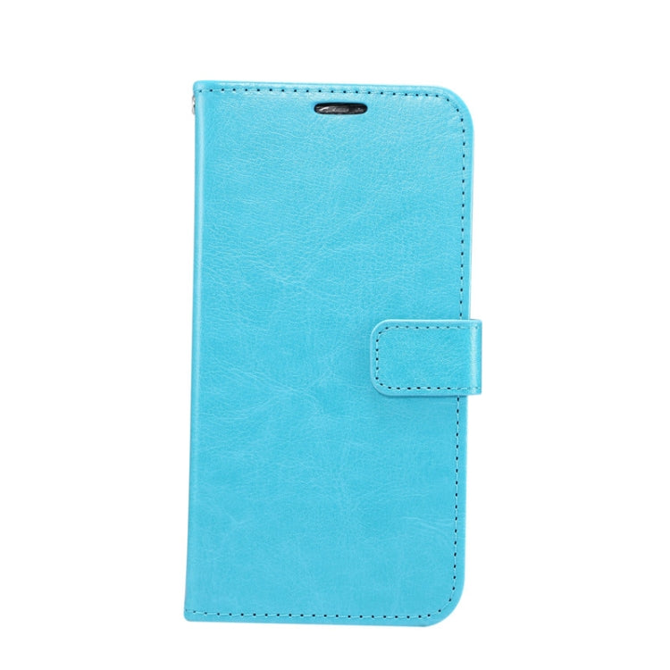 For iPhone 11 TPU + Crazy Horse Texture PU Leather Horizontal Flip Phone Protective Case with Stand & Card Slot & Wallet