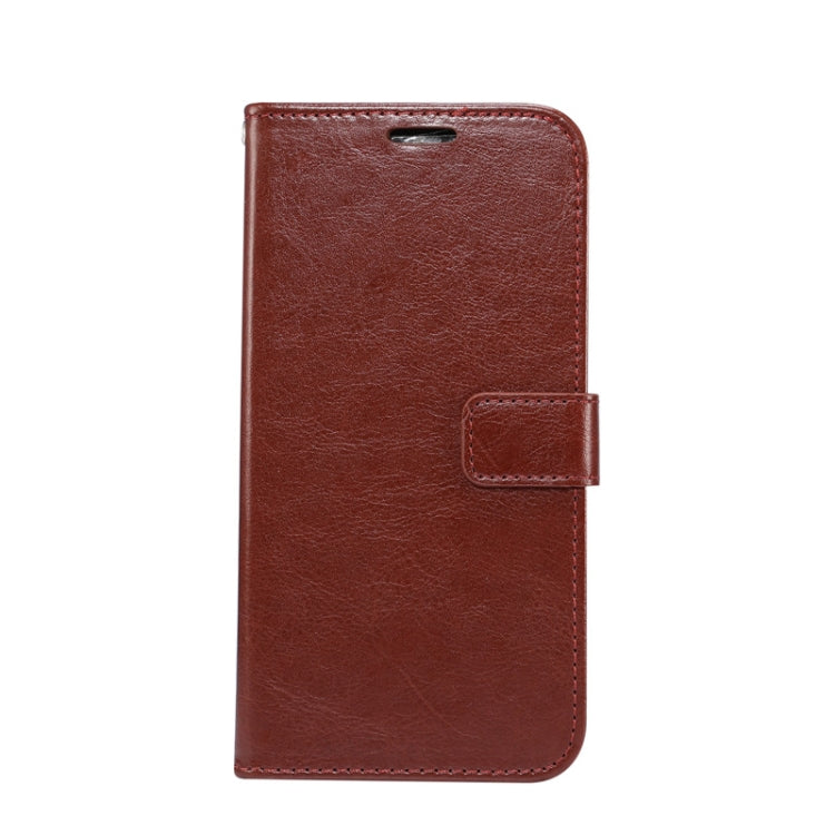 For iPhone 11 Pro TPU + Crazy Horse Texture PU Leather Horizontal Flip Phone Protective Case with Stand & Card Slot & Wallet