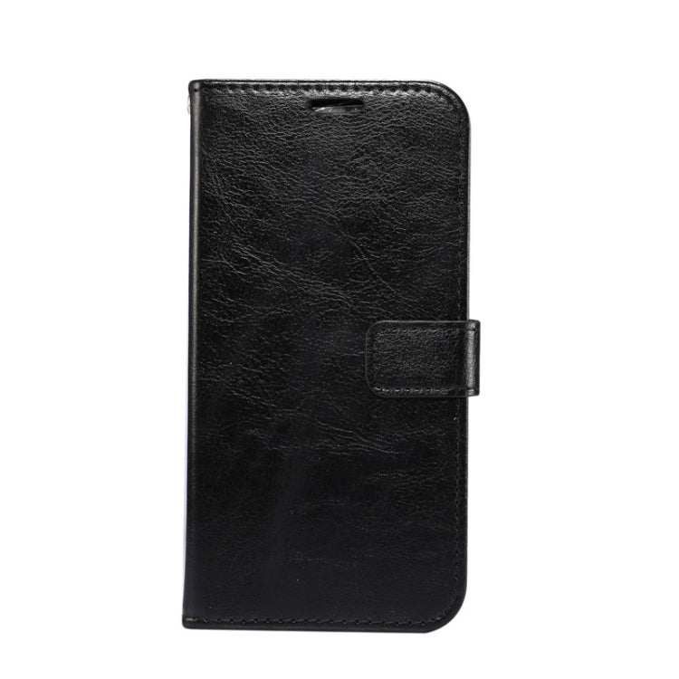 For iPhone 11 Pro Max TPU + Crazy Horse Texture PU Leather Horizontal Flip Phone Protective Case with Stand & Card Slot & Wallet