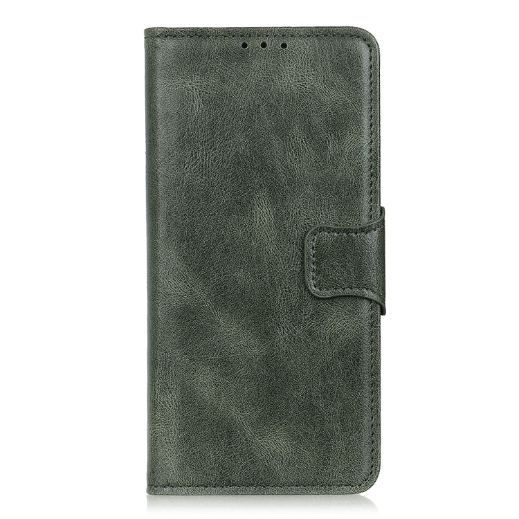 For ZTE Blade A71 Mirren Crazy Horse Texture Horizontal Flip Leather Case with Holder & Card Slots & Wallet
