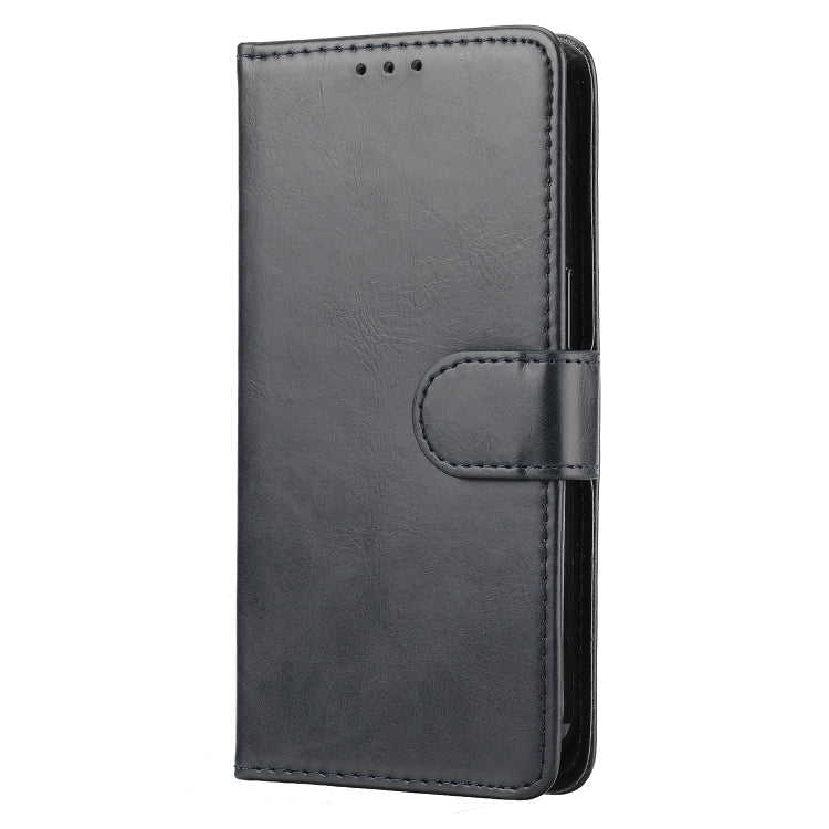 For iPhone 13 mini Crazy Horse Texture Horizontal Flip PU Leather Case with Holder & Card Slots & Wallet & Photo Frame