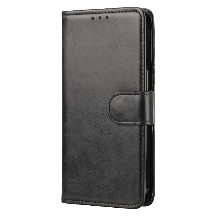 For iPhone 13 Crazy Horse Texture Horizontal Flip PU Leather Case with Holder & Card Slots & Wallet & Photo Frame