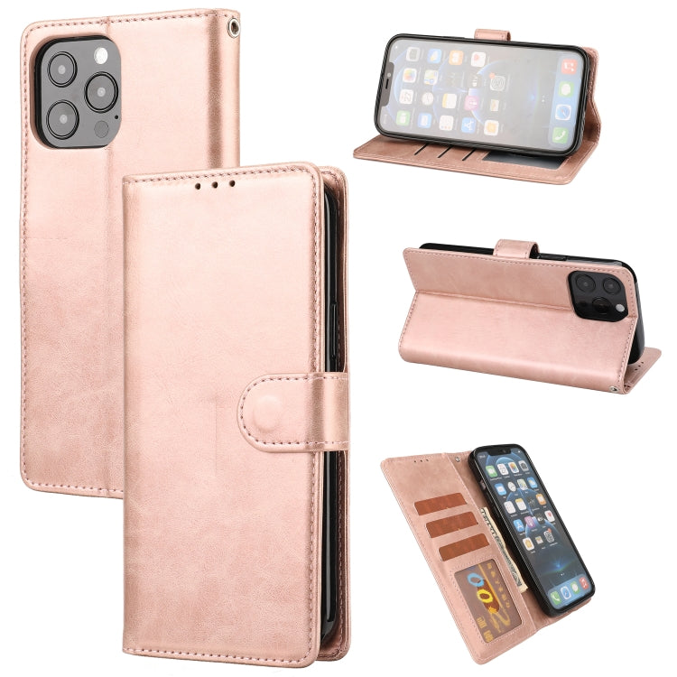 For iPhone 13 Pro Crazy Horse Texture Horizontal Flip PU Leather Case with Holder & Card Slots & Wallet & Photo Frame