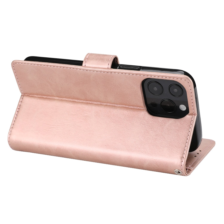 For iPhone 13 Pro Crazy Horse Texture Horizontal Flip PU Leather Case with Holder & Card Slots & Wallet & Photo Frame