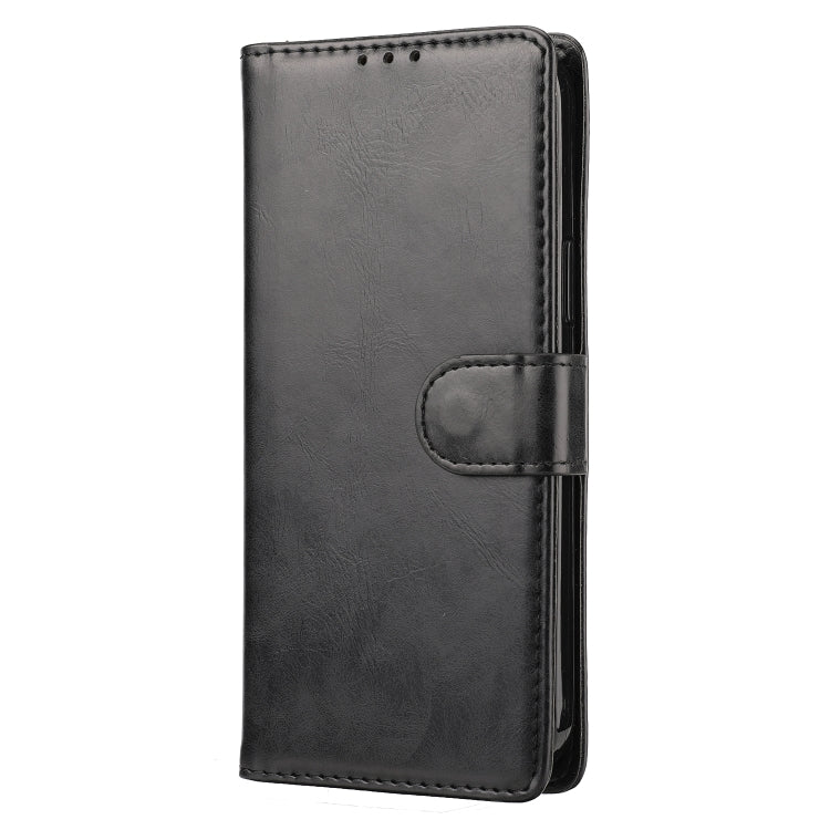 For iPhone 13 Pro Crazy Horse Texture Horizontal Flip PU Leather Case with Holder & Card Slots & Wallet & Photo Frame