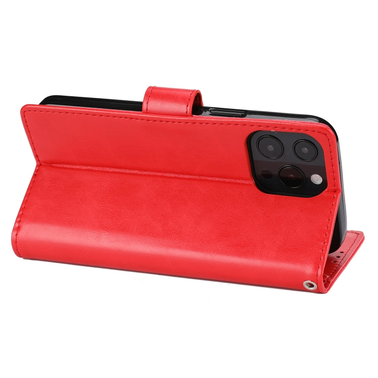 For iPhone 13 Pro Max Crazy Horse Texture Horizontal Flip PU Leather Case with Holder & Card Slots & Wallet & Photo Frame